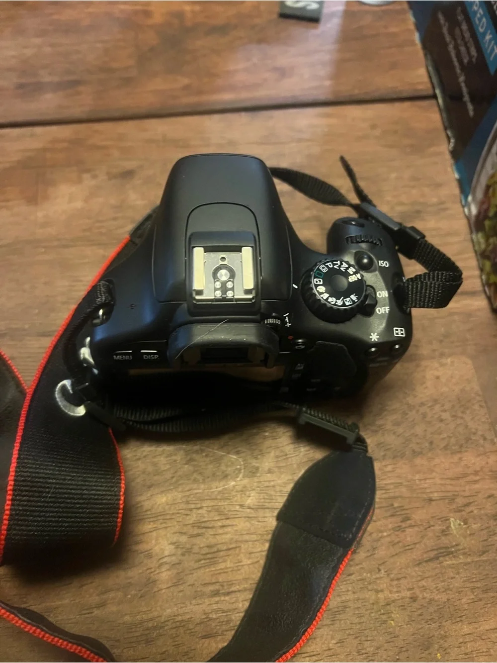 Canon Black Camera Bag with Accessories and Lens Filters